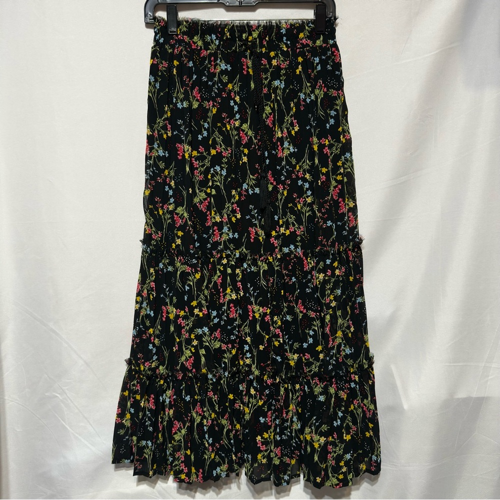Francesca Mi ami Vibrant Floral Maxi Skirt